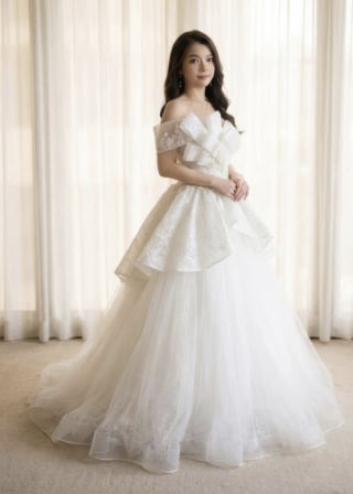 029-Dramatic-A-Line_Off-Shoulder_Oversized-Bow-Bodice_Peplum-Detail-asian-bridal-hire