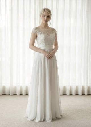 102-Slim-A-Line_Strapless-Beaded-Bodice_All-Over-Lace-Skirt_Crystal-Belt-asian-bridal-hire