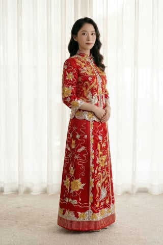 025-Soft-A-Line_Strapless_Beaded-Lace-Bodice_Simple-Tulle-Skirt-asian-bridal-hire