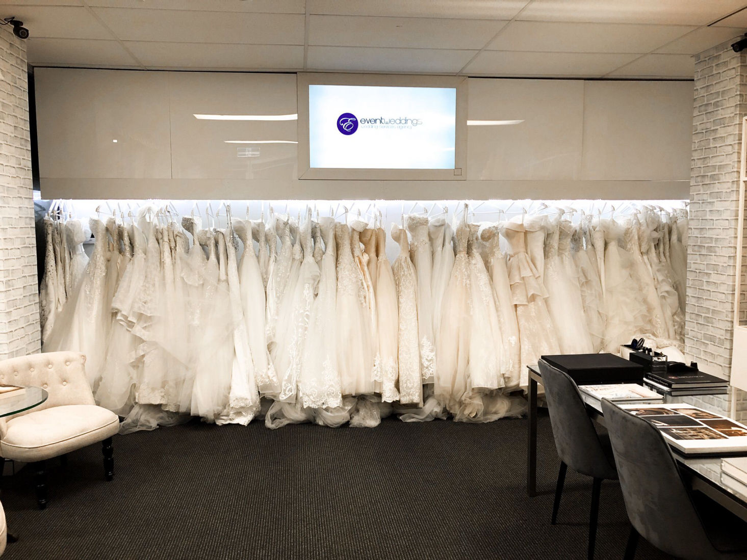 Sydney bridal gown hire shop